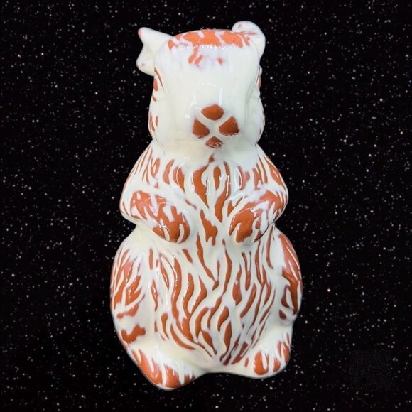 Hallmark Ceramic White Chocolate Covered Bunny Figurine Chocolate Bunny 7"Tall - Picture 2 of 9